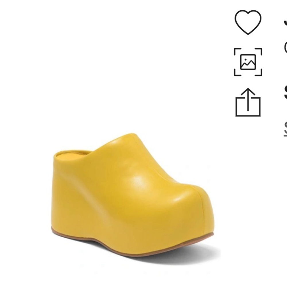 ISO yellow clogs